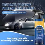 2026 New Car Coating Spray, Quick Effect Ceramic Wax Polish, All-in-One Waterless Wash & Scratch Repair Spray, Removes Oil Film, Enhances Gloss & Hydrophobic Protection - Image 6