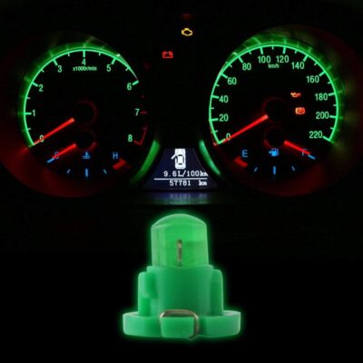 Grandview 10pcs Green T4.2 COB 1 SMD Led For Dashboard Instrument Cluster Light Car Light Bulb Side Light Indicator light Interior Panel Bulb Light 12V - Image 6