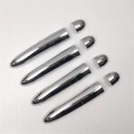 Car Door Handle Trim Cap Compatible with for Laguna 2 2001 2002-2007 Chrome Car Door Handle Cover Door Handle Cover Car Accessories(Chrome)