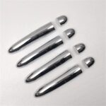 Car Door Handle Trim Cap Compatible with for Laguna 2 2001 2002-2007 Chrome Car Door Handle Cover Door Handle Cover Car Accessories(Chrome)