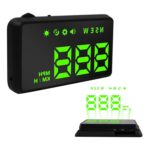 Heads up Display for Cars,Car HUD,Head up Display for Car,Car Speedometer Display,Automatic Brightness Adjustment,Speeding Alert,USB Cable Plug & Play