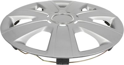 SCITOO 4pcs 15 Inch Silver Hubcaps, Simple Install, Replacement Wheel Covers for Cars, Trucks, SUVs, Beautiful & Durable R15 for Most Cars - Image 9