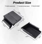 JKCOVER Front Under Seat Tray and Armrest Hidden Box Storage Organizer Compatible with Jeep Wrangler JL/JLU 2018-2022 2023 2024 2025 and Jeep Gladiator JT Truck 2020-2025 Accessories （Patented Design） - Image 7