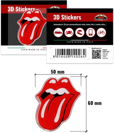 Quattroerre 14026 Sticker 3d Language - Image 2