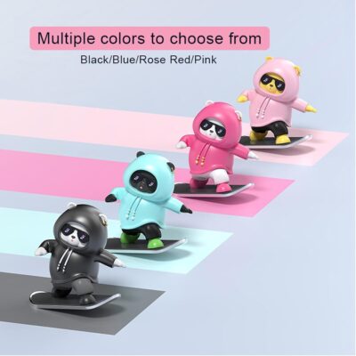 Kwak's Car Dashboard Decor Cute Interior Accessories Ornaments (Black) - Image 3