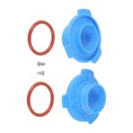 2PCS 9005 HB3 LED Headlight Retainer Adapter Base Socket Holders Universal Fit for Halogen to LED Conversion, Blue Plastic Clips for Car Headlamp Housing - Image 2