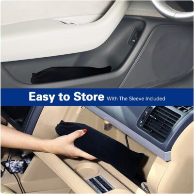 2026 Windshield Sun Shade Umbrella, Foldable Car Umbrella Sunshade with UV Block Car Front Window (Heat Insulation Protection) for Auto Windshield Covers Trucks Cars (Large) - Image 4