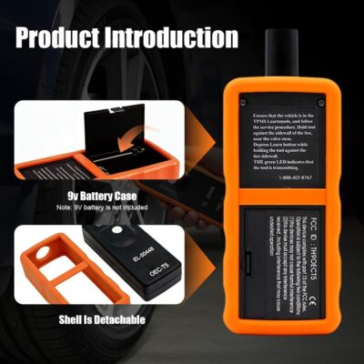 TPMS Relearn Tool for Car Tire Sensor,EL-50448 Tire Pressure Monitor Sensor Reset Activation Tool,Tire Sensor Reset Tool Programmer,for GM Series Vehicle 2006-2024 (1PC) - Image 2