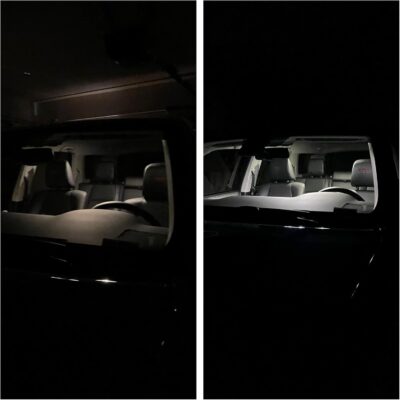 15pcs White LED Interior Lights Bulb Kit for Chevy Corvette C5 1997 1998 1999 2000 2001 2002 2003 2004 Map Footwell Trunk Vanity Mirror Lights LED Interior Light Bulbs + Install Tool - Image 4