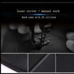 2 Pack PU Leather Premium Car SeatBack Organizer Travel Accessories Kick mats Back seat Protector and Cup Holder Holder Universal Use Seat Covers (23×17 in) - Image 6