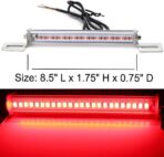 iJDMTOY Universal Fit Brilliant Red 24-SMD LED Light Bar Compatible With Car As Rear Fog Light or 3rd Brake Tail Lamp - Image 2