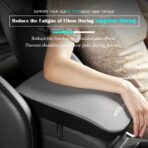 Advanced Car Center Console Pad,Memory Foam Car Armrest Cushion,Elbow Rest Pillow,Auto Armrest Pad,Great for Long-time Driving,Universal Car Armrest Seat Box Cover Protector for most Vehicles - Image 2