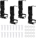 4PACK 2.5LB Fire Extinguisher Mount, Home Mini Fire Extinguishers Wall Mount Metal Bracket, Extinguishers Hanger for Vehicle, Car, Boat, Truck, Rv, House