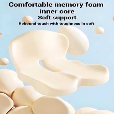 Memory Foam Truck Seat Cushion for Truck Driver Ergonomic Driver Seat Cushion with Lumbar Support & Sciatica Relief, Ideal Car Seat Cushions for Driving & Semi Truck & Office Chair - Image 6