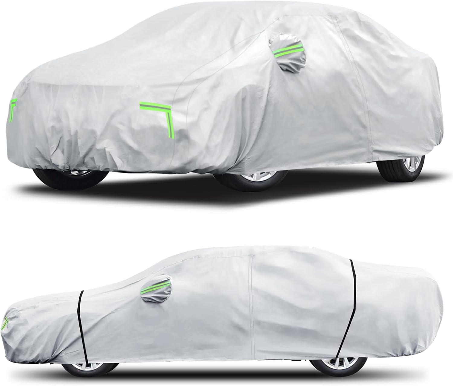 61Gy-uNCPcL._AC_SL1500_.jpg Car Cover Custom Fit for Toyota Camry 1996-2025,Honda Accord 2001-2025,6 Layers Truck Cover Waterproof All Weather for Automobiles,Outdoor Full Exterior Cover,Rain, Sun, Wind Protection,Silver - Image 1