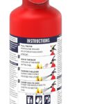 Ougist ABC Fire Extinguisher for Home & Vehicle - 2.5 lb 1-A:10-B:C Rated, Dry Chemical Fire Safety with Quick-Release Handle, Certified for Kitchen/Car/Boat Use-Model FF1KG
