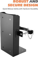 SPARKWHIZ 2 Pack Fire Extinguisher Mount for 10lb dry/5lb CO2 Extinguisher, Fire Extinguisher Mounting Bracket for Vehicle, Boat, Home, Garage - Image 5