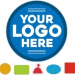 Custom Waterproof Vinyl Stickers with Your Image Photo Text or Logo | Personalized Dishwasher Safe Label for Business Logo