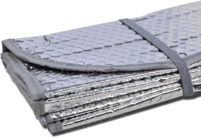 BDK Car Windshield Sun Shade - Standard Size Windshield Sun Shade Accordion Folding Style for Front Windshield - Heatshield Sunshade for Truck, SUV, & Van Car Window Shades Front Windshield - 57 x 24 - Image 4