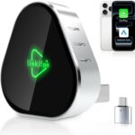 2026 Wireless Carplay Adapter, Universal for Apple iPhone & Android, Plug & Play, Portable Design with USB-A/Type-C Port