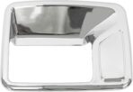 NewYall Chrome Exterior Door Handle Covers with Passenger Keyhole Set for Ford F-250 F-350 F-450 Super Duty Crew Cab 1999-2016 Excursion 2000-2005 Outer Front Rear Left Driver Right Passenger Side - Image 4