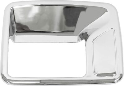 NewYall Chrome Exterior Door Handle Covers with Passenger Keyhole Set for Ford F-250 F-350 F-450 Super Duty Crew Cab 1999-2016 Excursion 2000-2005 Outer Front Rear Left Driver Right Passenger Side - Image 4