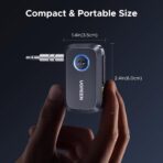 UGREEN Bluetooth 6.0 Receiver for Car with LDAC, AI Noise Cancelling 3.5mm AUX Bluetooth Car Adapter, Hi-Res Wireless Audio Receiver for Home Stereo/Wired Speaker with Hands-Free Call,15H Battery Life - Image 7