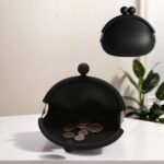 Silicone Coin Purse - Mini Waterproof Change Pouch with Kiss Lock, Cute Small Wallet for Keys/Lipstick/Earphones, Daily/Travel/Car Essential