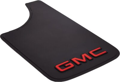 Plasticolor 000545R01 GMC Logo Easy Fit Mud Guard -19 x 11 inch -Set of 2 - Image 2