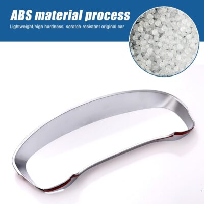 Center Console Dashboard Meter Panel Frame Trim Compatible with BMW 5 Series G30 G38 2018-2022,Car Dash Instrument Panel Speedometer Frame Molding Cover Trim Accessories (ABS Chrome) - Image 5