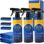 Quick Effect Car Coating Spray, Waterless Wash & Polish, Car Coating Spray for Shine & Protection, Quick Acting Paint Protection and Glass Cleaner (3pcs)