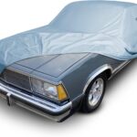 iCarCover Custom Car Cover for 1978-1987 Chevy El Camino, Waterproof All Weather Rain Snow UV Sun Protector Full Exterior Weatherproof Indoor Outdoor Car Cover with Strap