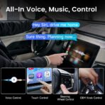 CarlinKit CarPlay Box Streaming Device for Car – YouTube, TikTok, Netflix CarPlay Adapter | Convert Wired to Wireless CarPlay & Android Auto | Android 13.0, 8-Core, 8GB+128GB, SM6225, Blue - Image 4