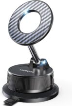 Magnetic Phone Holders for Your Car [89+LBS Suction & 3200gf Magnetic] Magsafe Car Phone Mount, Vacuum Suction Cup Car Mount for iPhone 17 Pro Max Mens Gifts for Birthday Anniversary Father Day