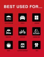 Electric Pressure Washer, 1850 PSI Max,1.0 GPM, 5" Wheels, 18M Cord/Hose Length Max, Power Washer for Patio, Car, Driveway, Fence & Home Cleaning - Image 3