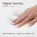 Sleepavo Office Chair Cushion - Seat Cushion for Tailbone Pain Relief - Butt Pillow for Coccyx, Sciatica, and Lower Back Pain - Orthopedic Chair Pad for Lumbar Support in Office Desk, Car, Airplane - Image 5