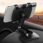 Universal Car Phone Holder Mount,360 Degrees Rotation Dashboard Phone Holder [Upgrade Clip Never Fall],car Phone Mount for iPhone,Samsung,Google,Nokia,and 4 to 7" Smartphones - Image 6