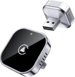 Teeran 2 in 1 Wireless CarPlay and Android Auto Adapter, Easy Setup Plug and Play, Fast Seamless Use Supports 1000+ Cars with Built-in Wired Car Play/Android Auto Compact Sleek Design Car Adapter