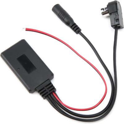 Bluetooth cda, Bluetooth 5.0 AUX Cable Adapter with Microph Handsfree Car Fit for Kit ABS DC12V - Image 2