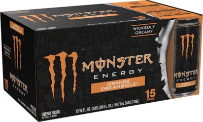 Monster Energy Orange Dreamsicle, Energy Drink, 16 Ounce (Pack of 15) - Image 2