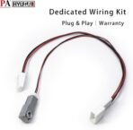 PA Ambient Light Central Console Box Light Footwell Light Glove Box Light Original Reserved Hole with Dedicated Wiring Harness Compatible with Toyota Cross Auris Subaru (RED) - Image 6