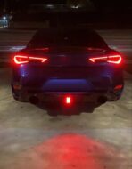 iJDMTOY Universal Fit Smoked Lens 15-LED Rear Bumper Diffuser Rear Fog Pilot Light Kit w/Race Car Style Strobe Brake Feature & Adjustable Add-On Mounting Bracket For Car SUV - Image 6