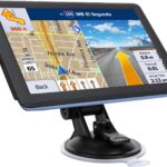 GPS Navigator for Car Truck RV, 7-Inch Car GPS with 2026 Maps Free Lifetime Updates, Voice Guidance, Speed Camera Alerts, Custom Truck Routing, Turn-by-Turn Voice Guidance (Blue)