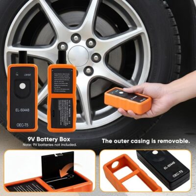 TPMS Reset Tool for Tire Pressure Sensor -EL-50448 Universal TPMS Relearn Tool for Most Vehicles - OEC-T5 Quick & Easy Tire Pressure Monitor Reset (1Pcs) - Image 3