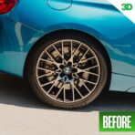 3D Magic Blue Tire Shine Spray - Water Resistant High Gloss Tire & Trim Dressing | Long Lasting Protection | No Sling, No Run Formula | Made in USA |16 oz - Image 6