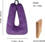 Travel Pillows for Car Back Seat U Shaped Travel Pillow Cushion Car Pillow for Family Sleeping Airplane Adults and Children Head Neck and Body Support Long Distance Journey Accessories - Image 2