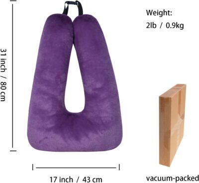 Travel Pillows for Car Back Seat U Shaped Travel Pillow Cushion Car Pillow for Family Sleeping Airplane Adults and Children Head Neck and Body Support Long Distance Journey Accessories - Image 2