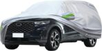 16-Layer Waterproof All-Weather SUV Car Cover Heavy Duty Full Exterior Protection Universally Fit fit Ford Explorer Toyota Highlander Kia Telluride Palisade Pilot Dodge Durango GMC Acadia etc