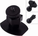 CH01B 1/4" Thread Camera Mount Mini Double-Sided Adhesive in Dash Cam Mount Holder - Universal Tripod Permanent Holder Fits Sony/Ricoh/HP/GoPro/Oculus (M4 M6 Screw Join Ball Included)