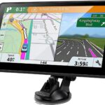 GPS Navigator for Car Truck RV, 2026 Latest Maps, 7-inch Touch Screen with Voice Guidance, Speed Limit & Red Light Camera Alerts (Blue)